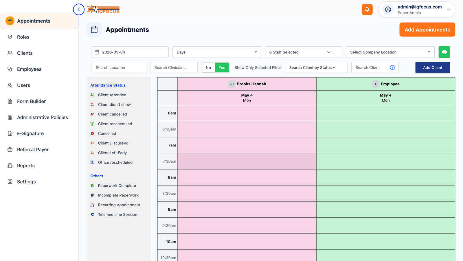 IQFocus - Hospital CRM