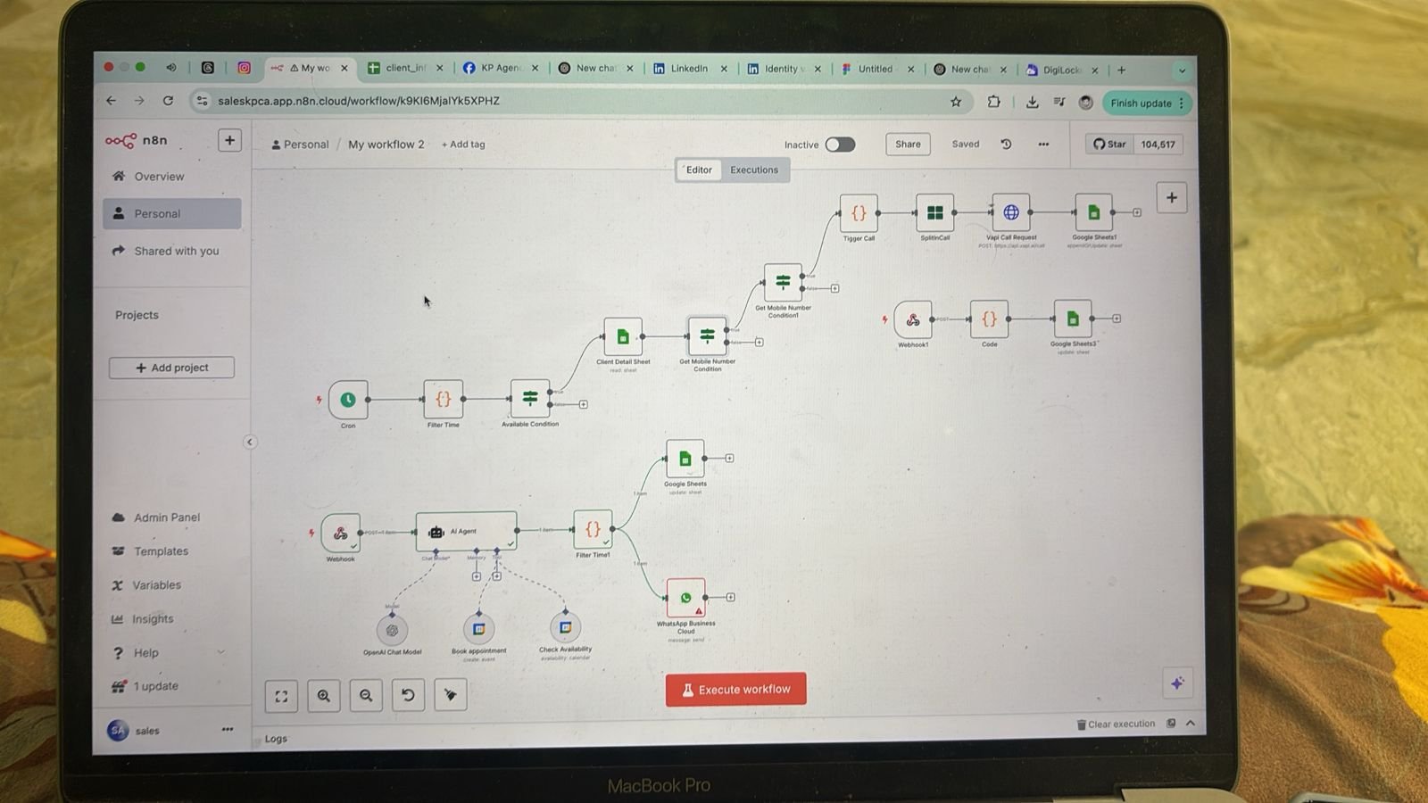 Sales Automation Flow